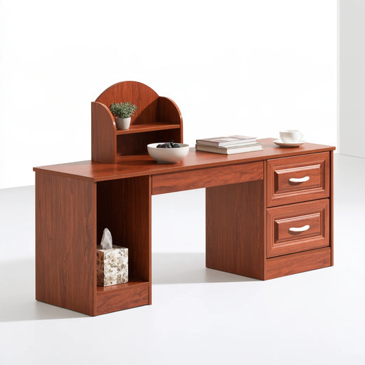 Meuble de rangement en bois, coloris brun naturel